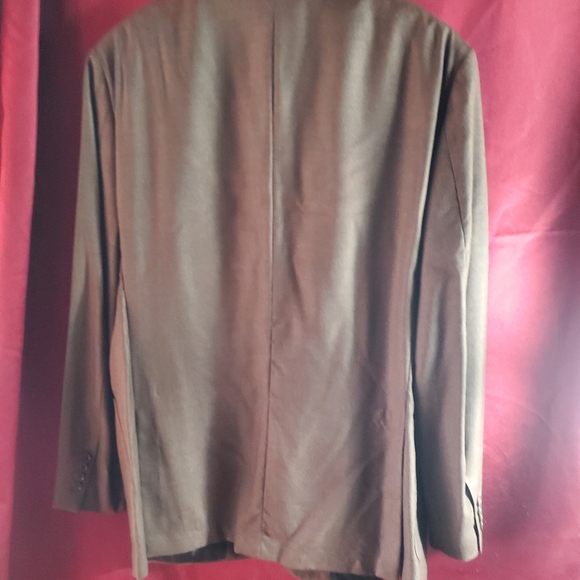 ZEGNA DARK FOLIAGE OASI LINO EVENING JACKET. NWT - Picture 4 of 5